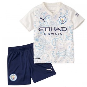 Camisolas de futebol Manchester City Criança Equipamento 3ª 2020/21 Manga Curta
